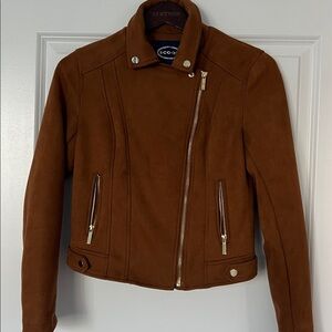 Women's Brown Suede Jacket